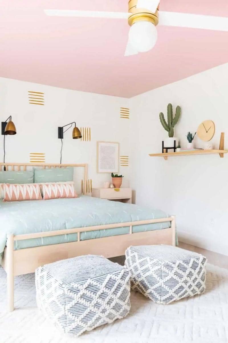 inspirasi rumah dengan wall pattern (sugarandcloth.com)