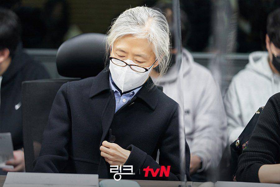 potret pembacaan naskah drama Link (instagram.com/tvn_drama)