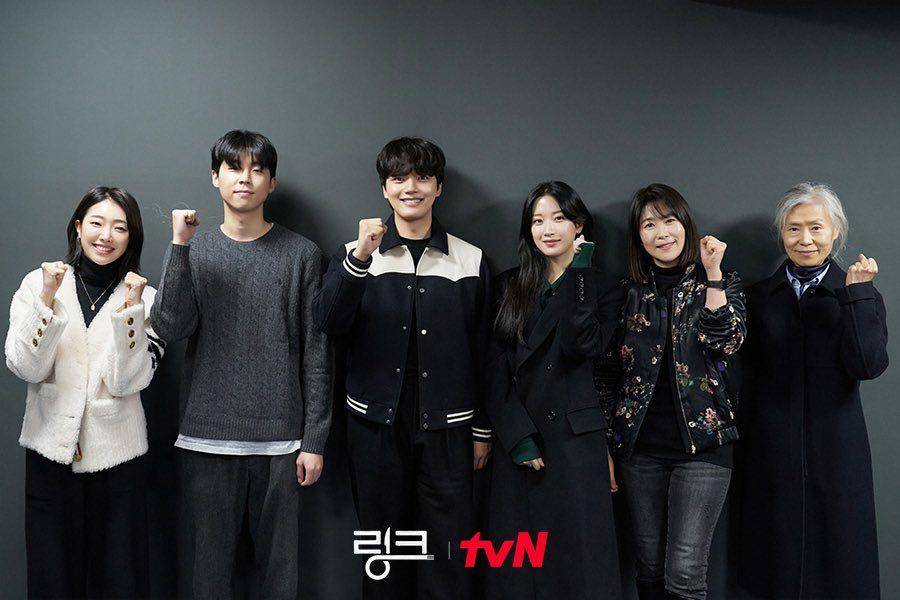 potret pembacaan naskah drama Link (instagram.com/tvn_drama)
