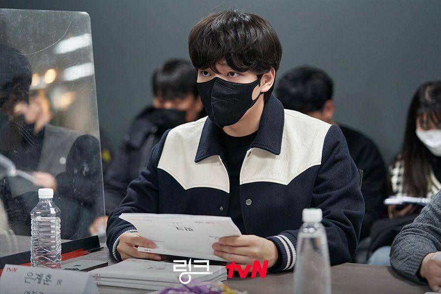 potret pembacaan naskah drama Link (instagram.com/tvn_drama)