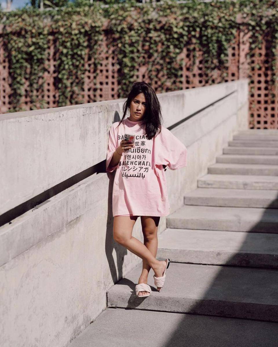 OOTD ala Gya Sadiqah (instagram.com/gyaps)