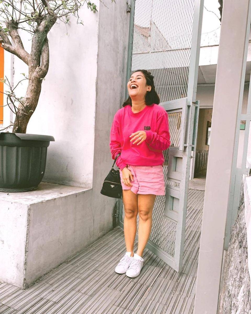 OOTD ala Gya Sadiqah (instagram.com/gyaps)