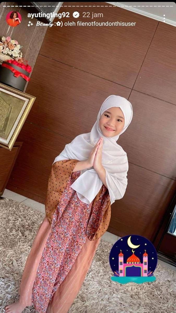 potret Bilqis Khumairah Razak (instagram.com/ayutingting92)
