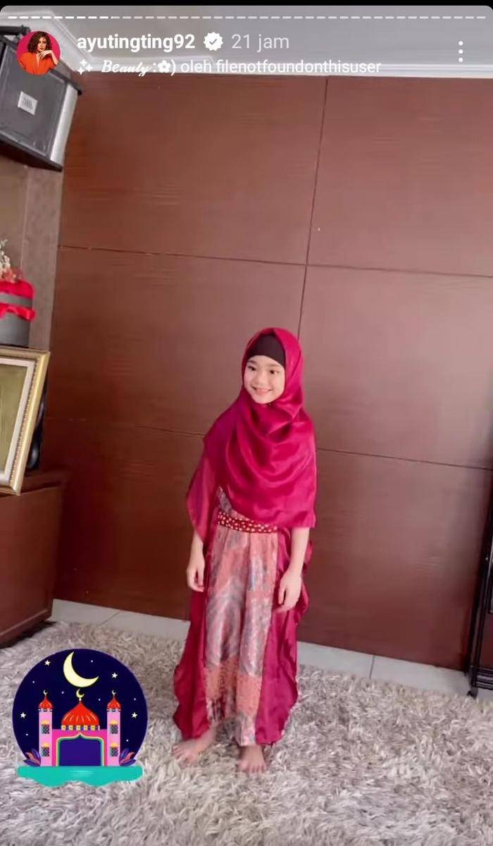 potret Bilqis Khumairah Razak (instagram.com/ayutingting92)