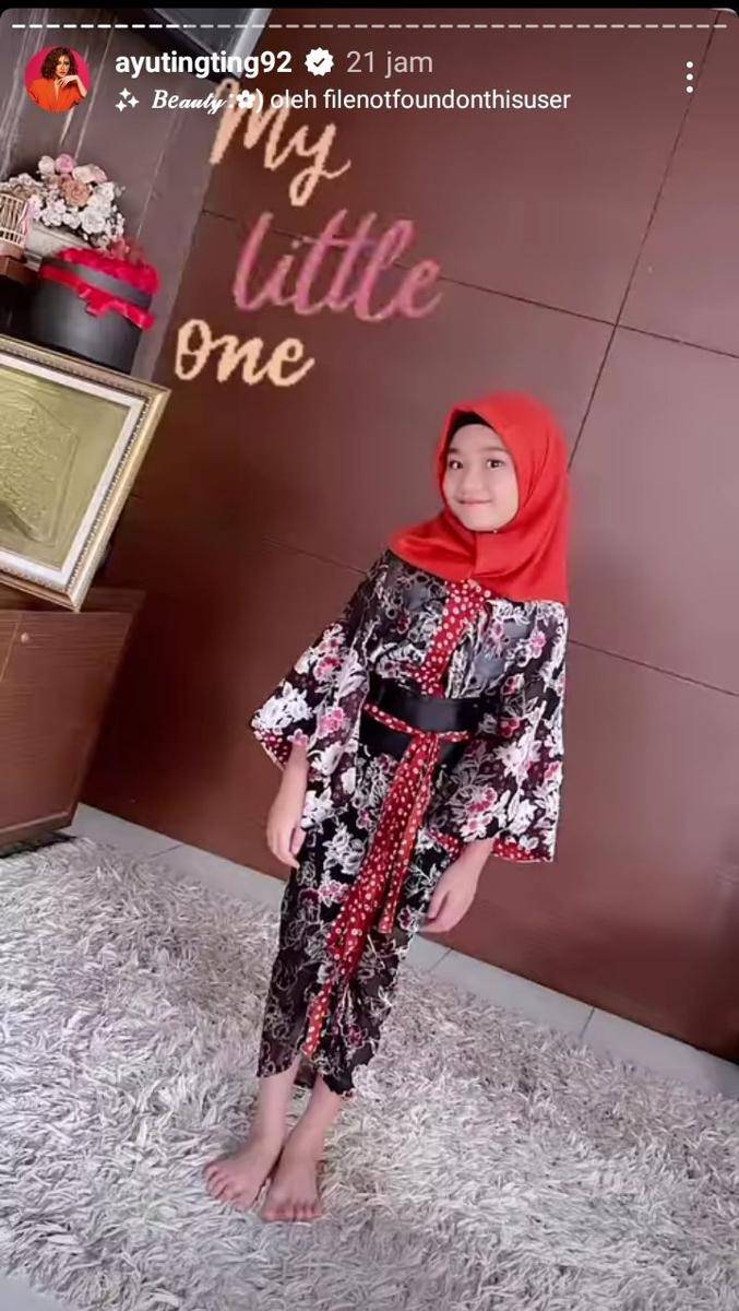 potret Bilqis Khumairah Razak (instagram.com/ayutingting92)