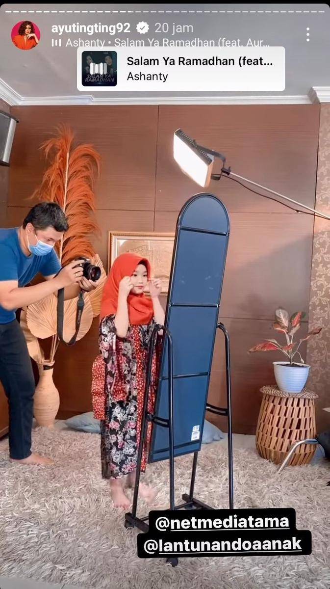 potret Bilqis Khumairah Razak (instagram.com/ayutingting92)