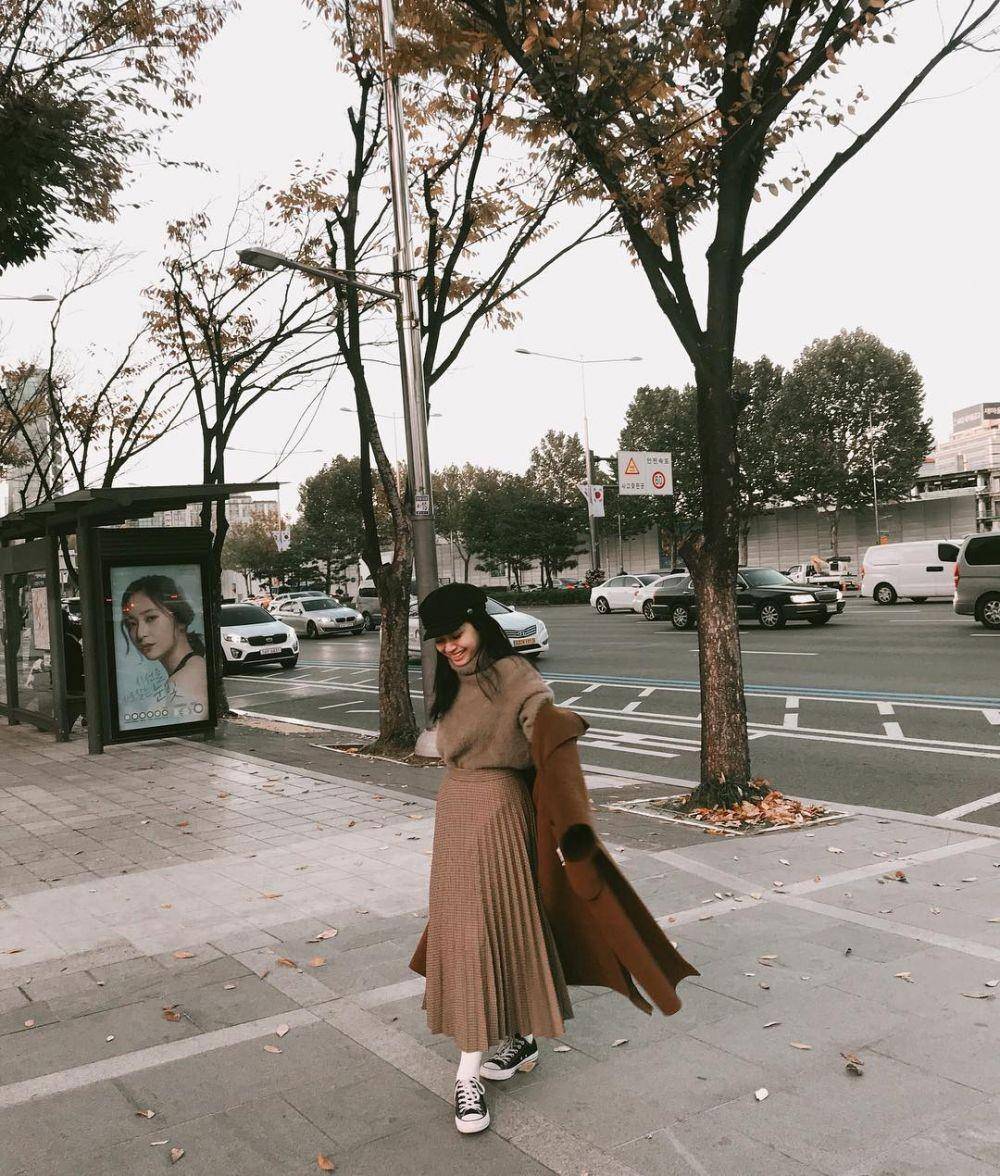 OOTD Girly ala Hanggini (instagram.com/hanggini)
