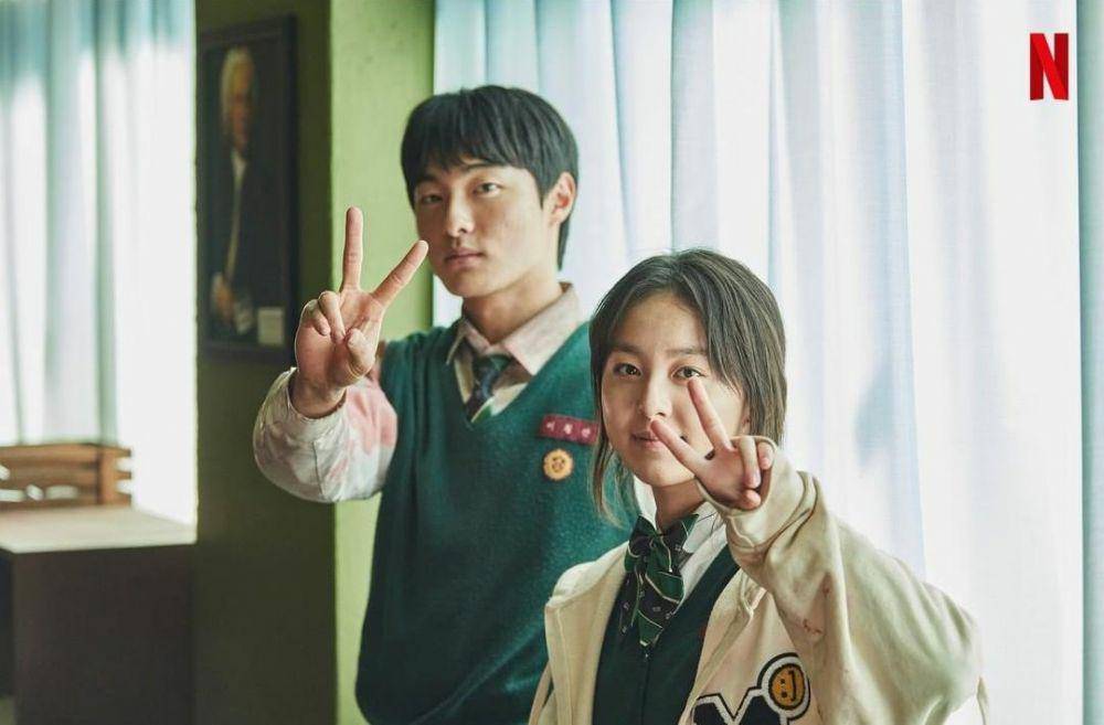Yoon Chan Young dan Park Ji Hu di drama All of Us Are Dead (instagram.com/netflixkr)