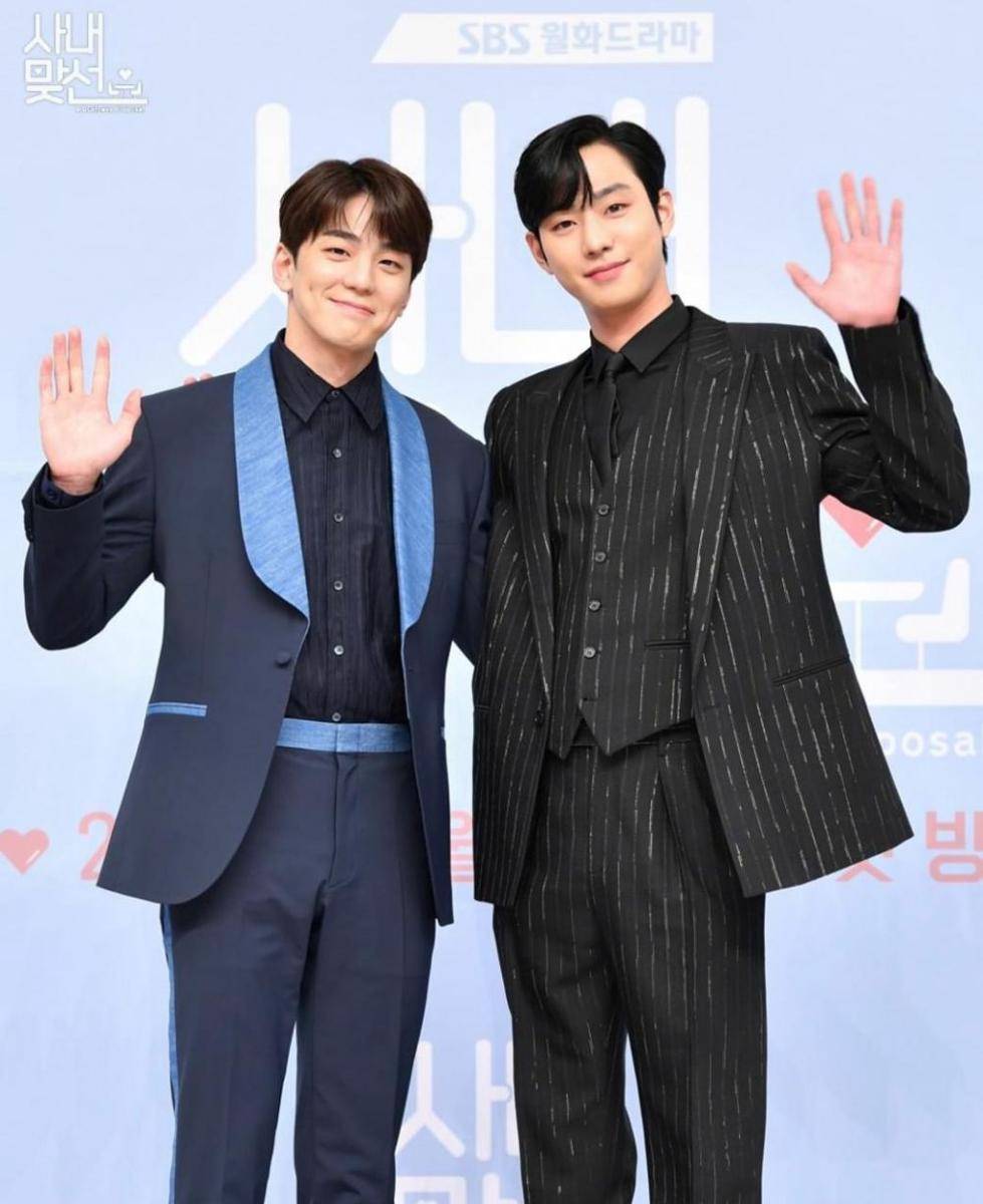 Kim Min Kyu dan Ahn Hyo Seop di drama Business Proposal (instagram.com/sbsdrama.official)