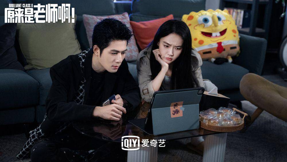 Cheney Chen dan Karlina Zhang di drama Brilliant Class 8 (dok.iQiyi/Brilliant Class 8)
