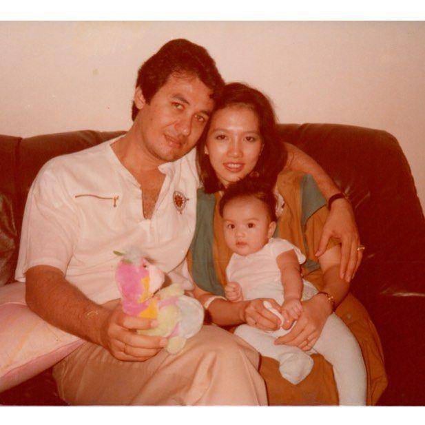 potret lawas Raline Shah dan keluarga (instagram.com/ralineshah)