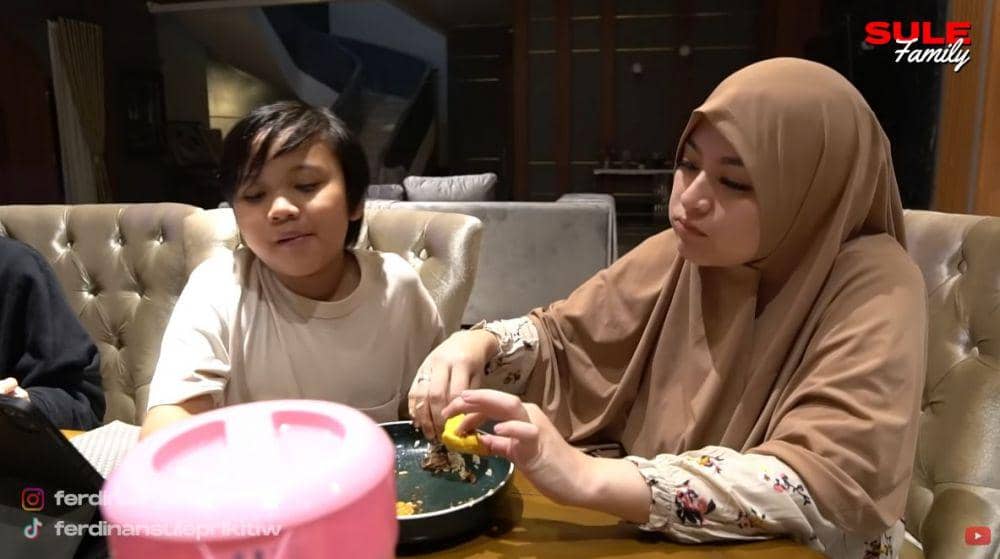 wajah natural artis (YouTube.com/ SULE FAMILY)