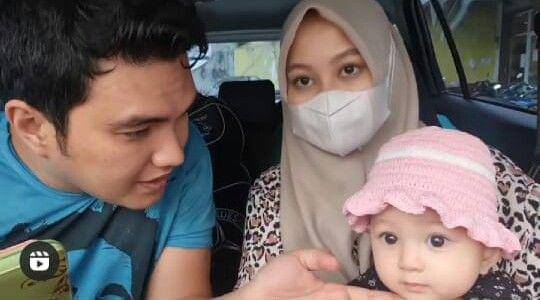 potret Alusha temani Aldi Taher mengaji (instagram.com/alditaher.official)