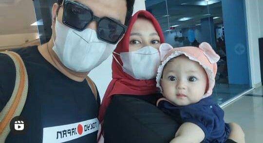 potret Alusha temani Aldi Taher mengaji (instagram.com/alditaher.official)