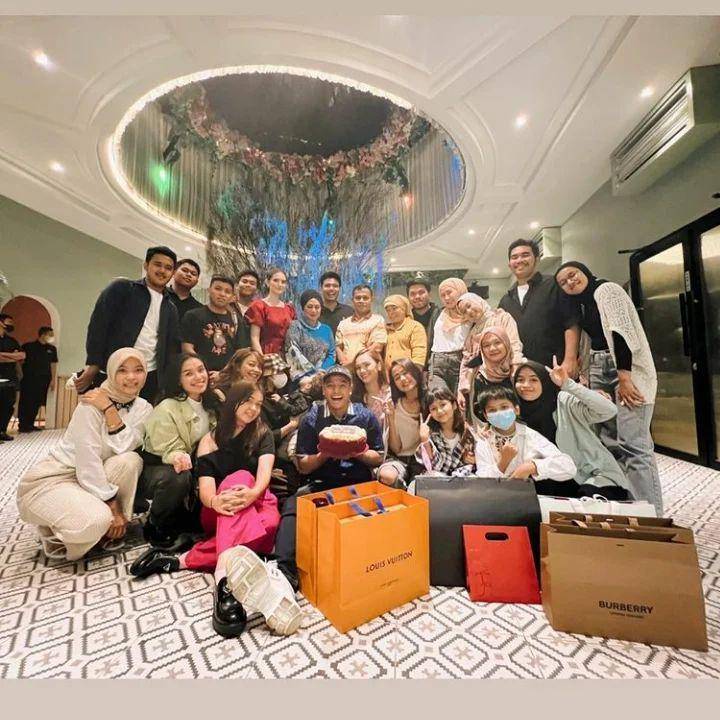 potret perayaan ultah Fadly (instagram.com/fadlybecca.cute)