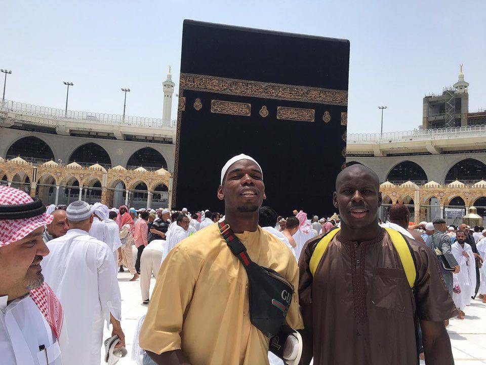 potret Paul Pogba dan Kurt Zouma (instagram.com/paulpogba)