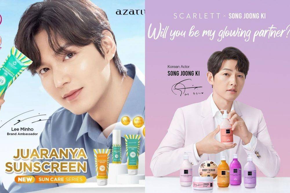 Rekomendasi Skincare dengan BA Artis Korea (instagram.com/azarinecosmeticofficial | instagram.com/scarlett_whitening)