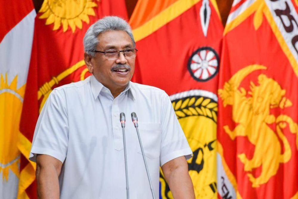 Gotabaya Rajapaksa, Presiden Sri Lanka (Twitter.com/Gotabaya Rajapaksa)