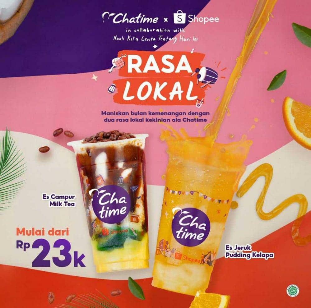 Promo Chatime (instagram.com/chatimeindo)