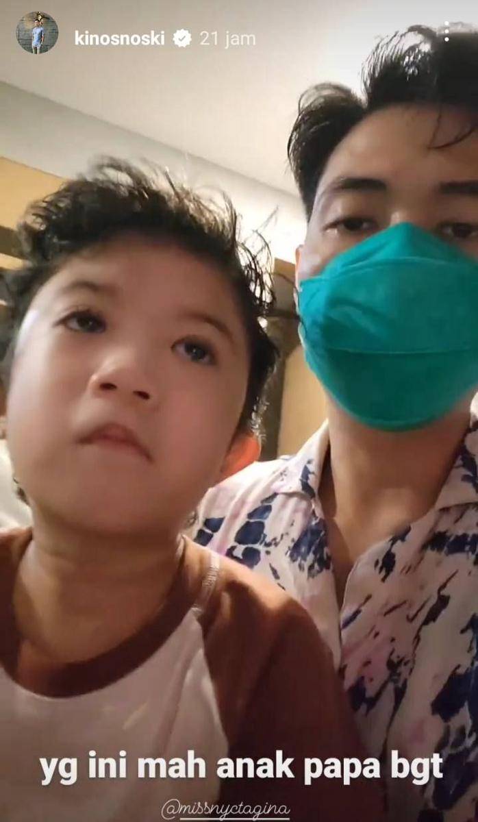 Rizky Kinos dan Uta (instagram.com/kinosnoski)