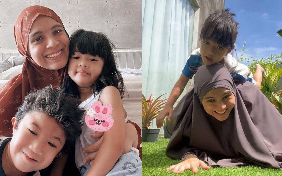 potret Nycta Gina dan anak-anak (instagram.com/missnyctagina)