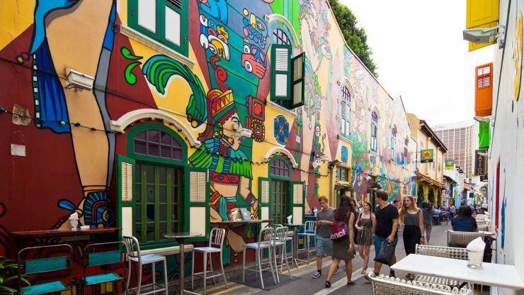 potret salah satu sudut Kampong Glam, Singapura (visitsingapore.com)