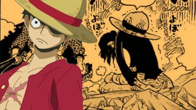 Kondisi Luffy yang sempat lemas. (Dok. Shueisha/One Piece)