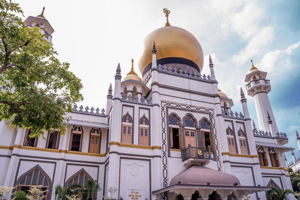 potret Masjid Sultan, Singapura (unsplash.com/tamal_mukherjee)