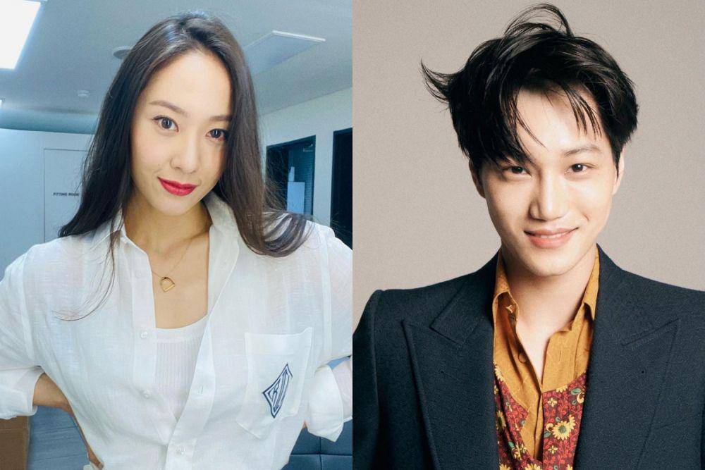 Krystal Jung dan Kai EXO (instagram.com/vousmevoyez | instagram.com/zkdlin)