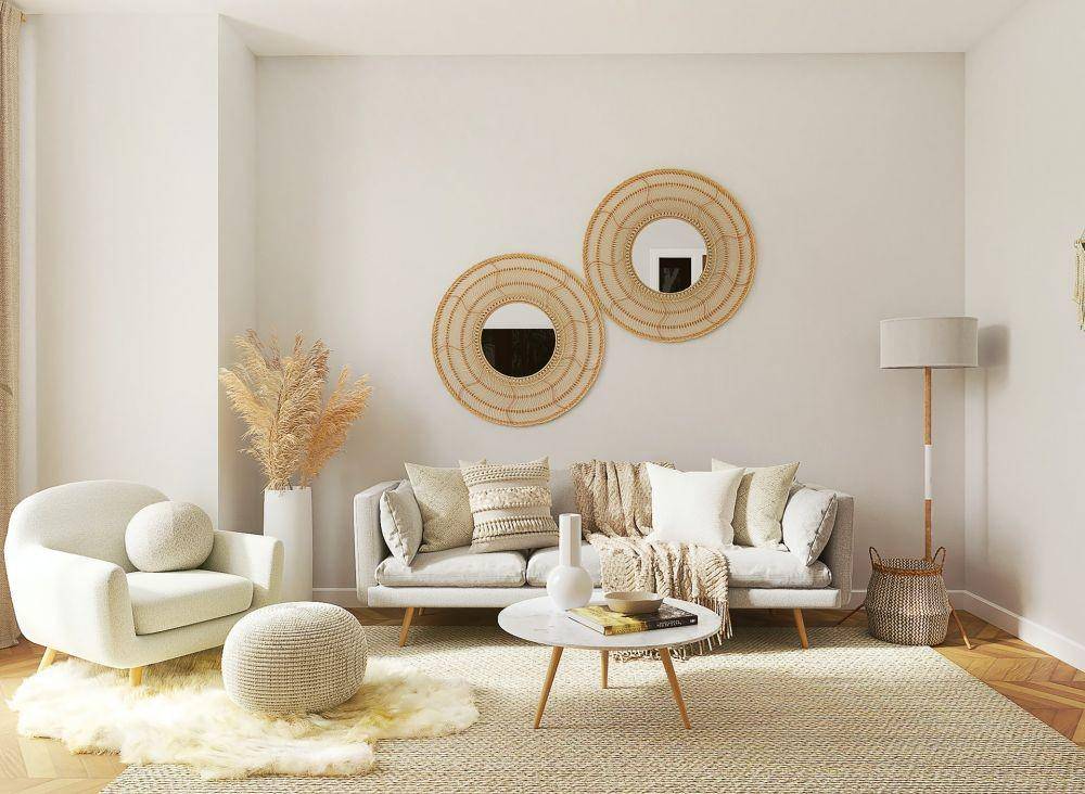 ilustrasi sofa untuk ruang tamu (unsplash.com/Spacejoy)