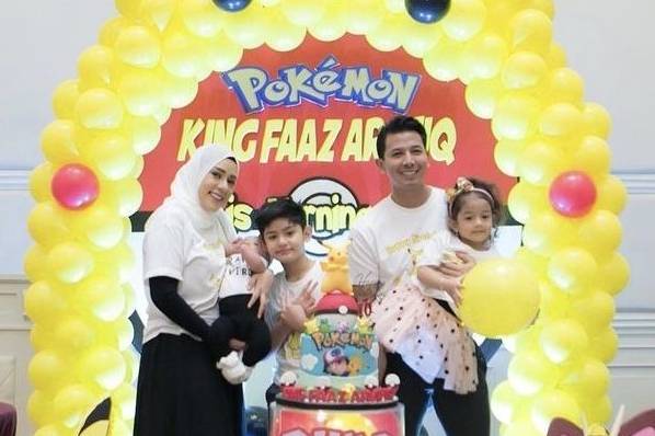 Ultah King Faaz (Instagram.com/fairuzarafiq)