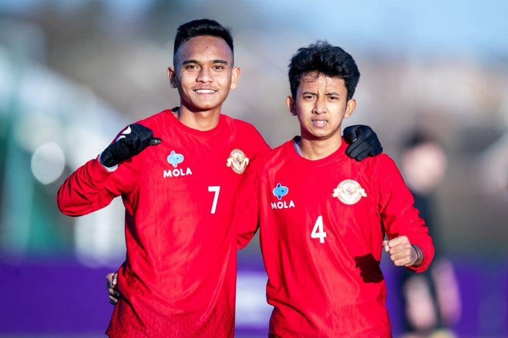Talenta muda Indonesia yang tergabung dalam skuat Garuda Select (Dok. Mola)