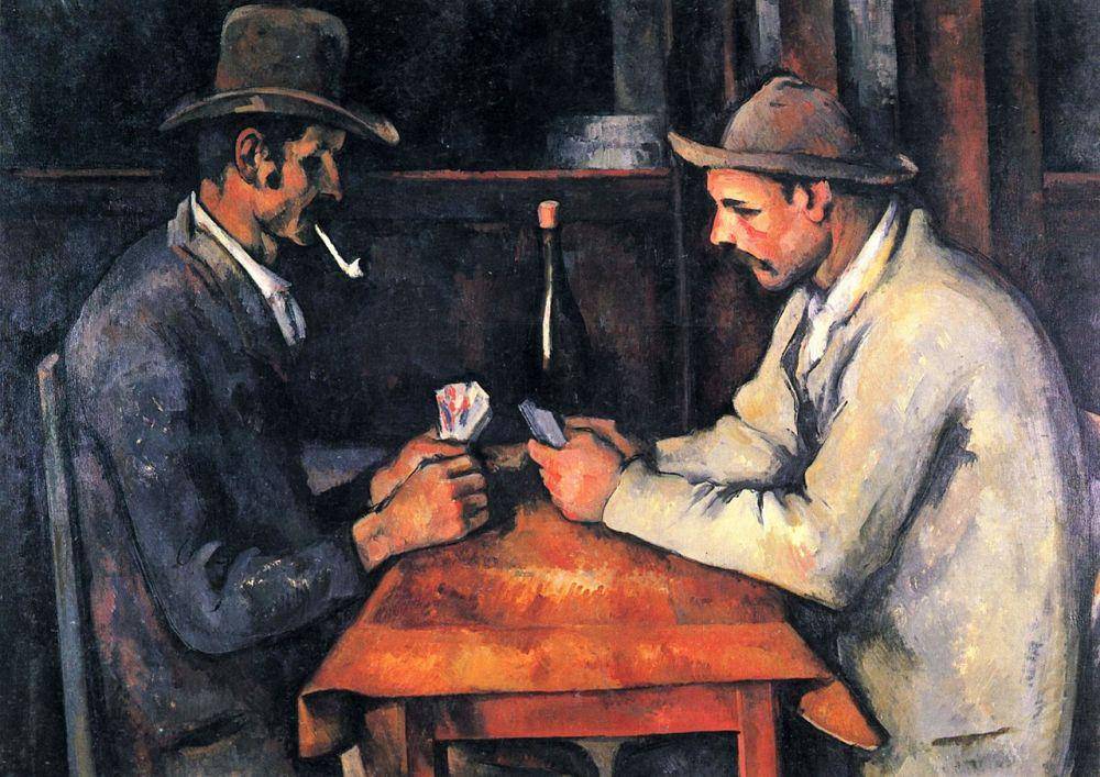 lukisan Paul Cézanne berjudul The Card Players yang dibeli oleh keluarga asal Qatar (commons.wikimedia.org/File Upload Bot (Eloquence))
