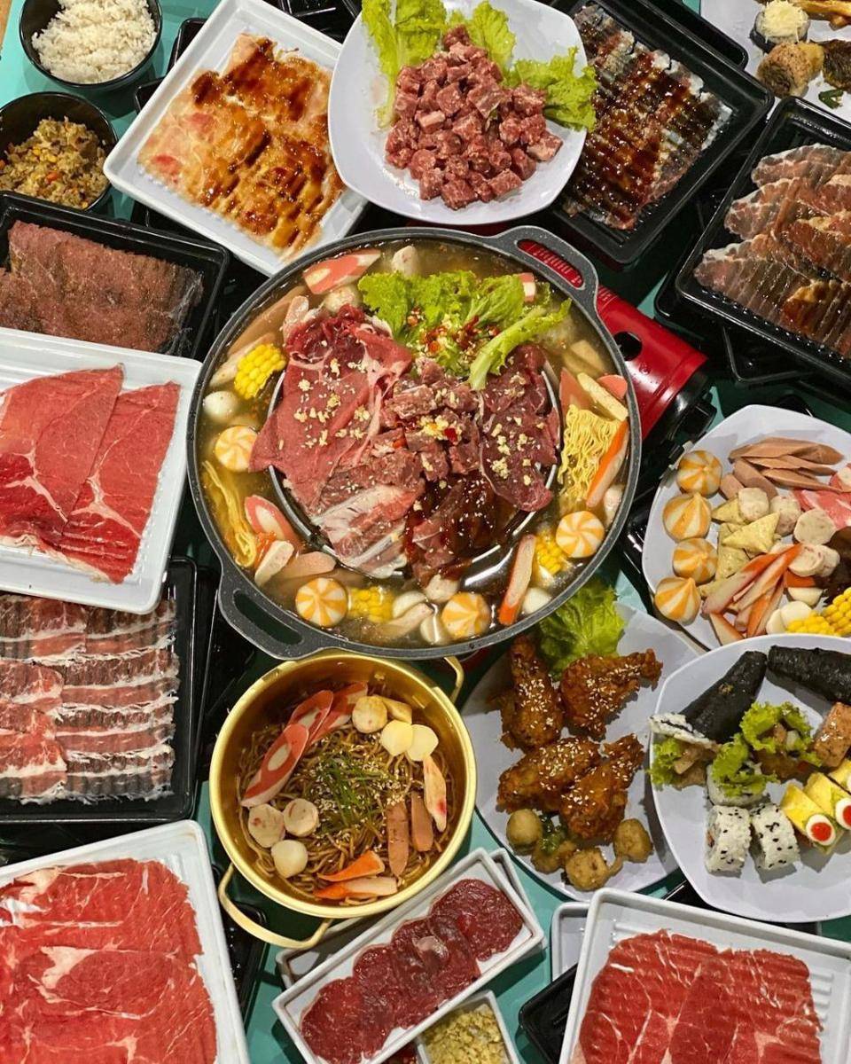 Sogogi Shabu & Grill Makassar sediakan layanan all you can eat. Instagram/infopromomakassar