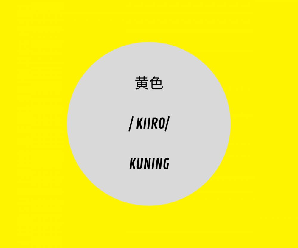 bahasa jepang warna (Dok. Pribadi/Irma Hana)