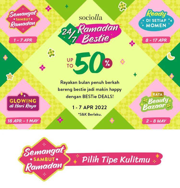 Promo skincare dan produk grooming pria April 2022 (sociolla.com)