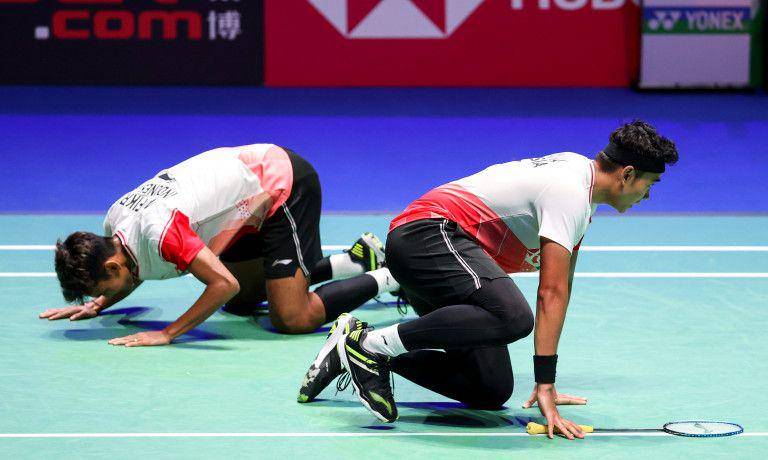 Muhammad Shohibul Fikri dan Bagas Maulana (bwfworldtour.bwfbadminton.com)
