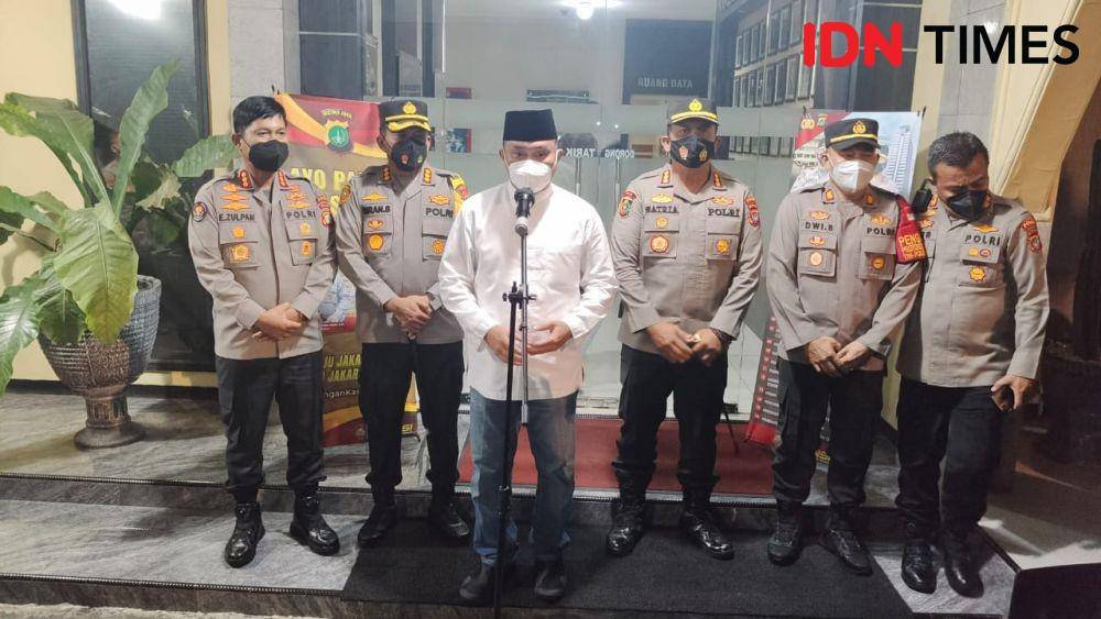 Kapolda Metro Jaya Irjen Pol Fadil Imran mendatangi Polres Metro Depok. (IDNTimes/Dicky)