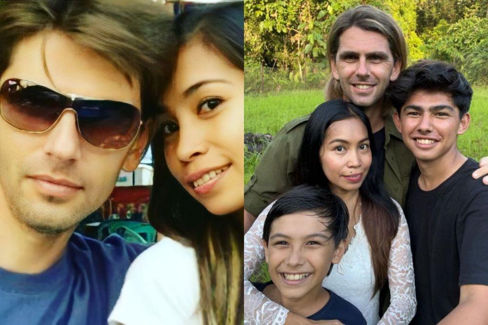 20 Tahun Menikah, 10 Potret Pasangan Perempuan Dayak dan Bule Prancis