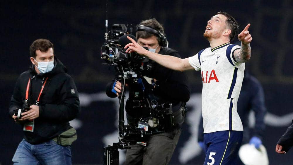 potret Pierre-Emile Höjbjerg (twitter.com/SpursOfficial)