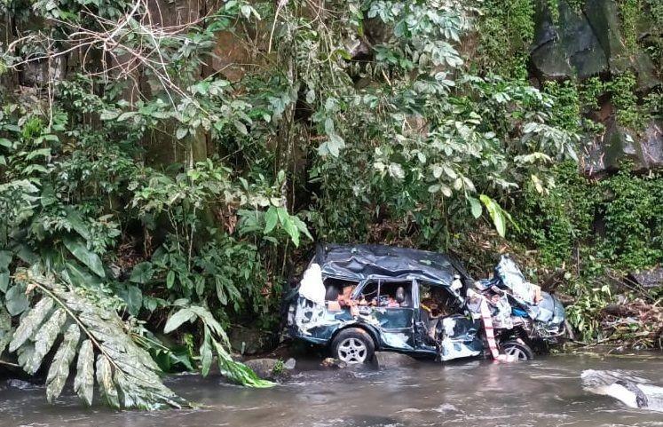 Mobil Masuk Jurang Sedalam 30 Meter, Warga Pagar Alam Meninggal