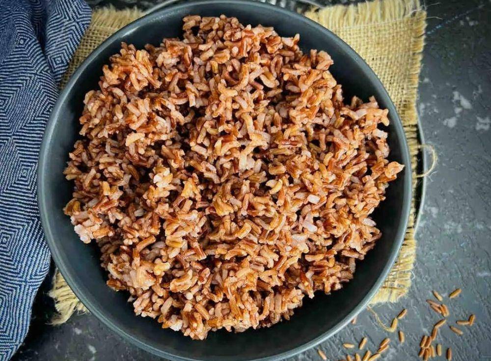 ilustrasi nasi merah (instagram.com/easyindiancookbook_blog)