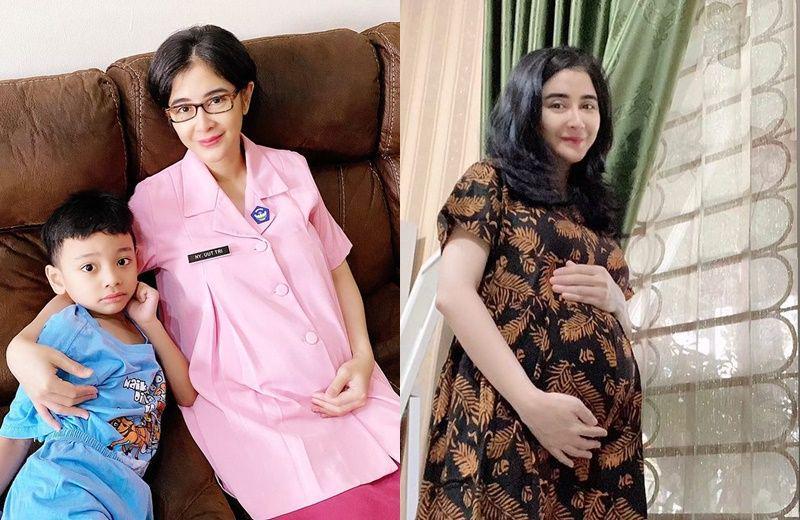 Hamil di Usia 40 Tahun, 10 Potret Uut Permatasari dengan Baby Bump