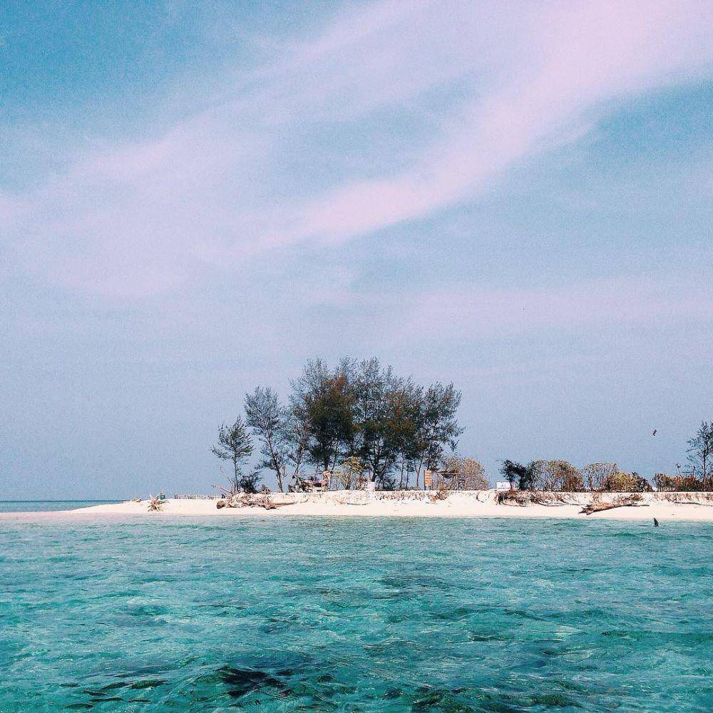 potret Pulau Kodingareng Keke (instagram.com/panglewaypriska)
