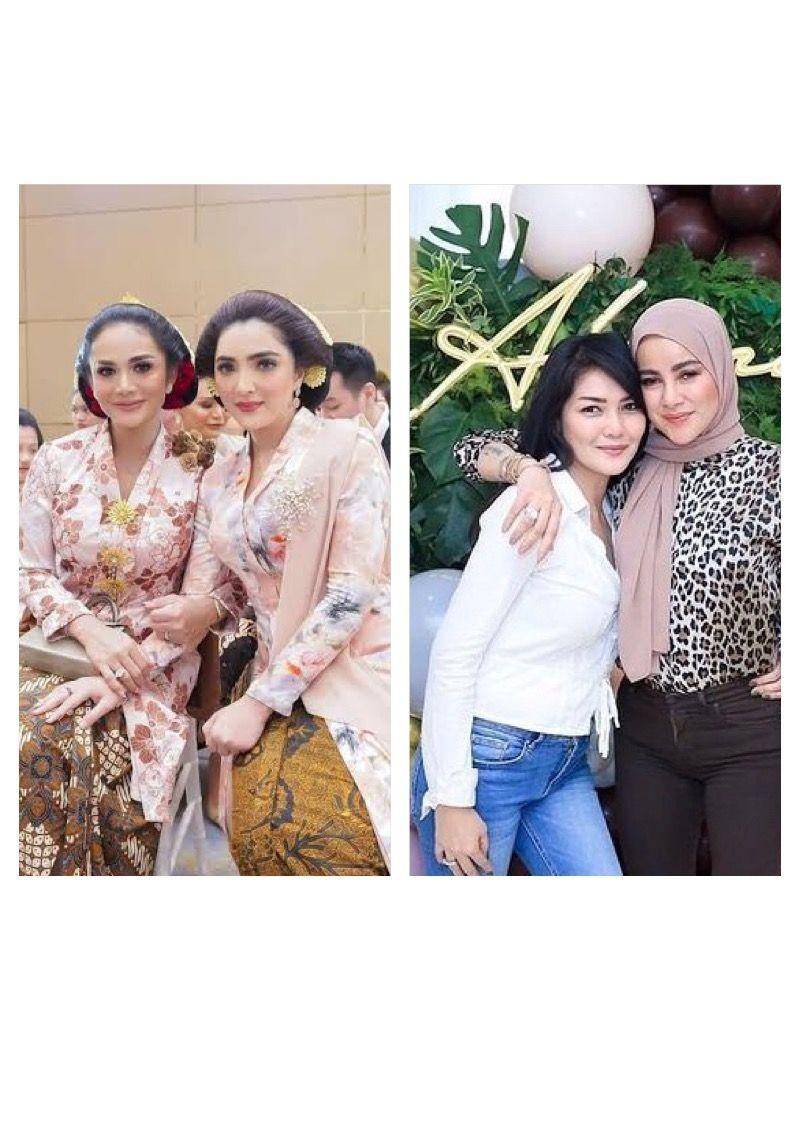Akur dengan mantan (Instagram.com/ashanty_ash)