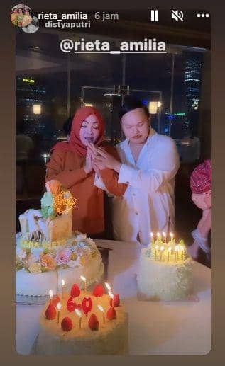unggahan Rieta Amilia di media sosial pribadinya (instagram.com/rieta_amilia)