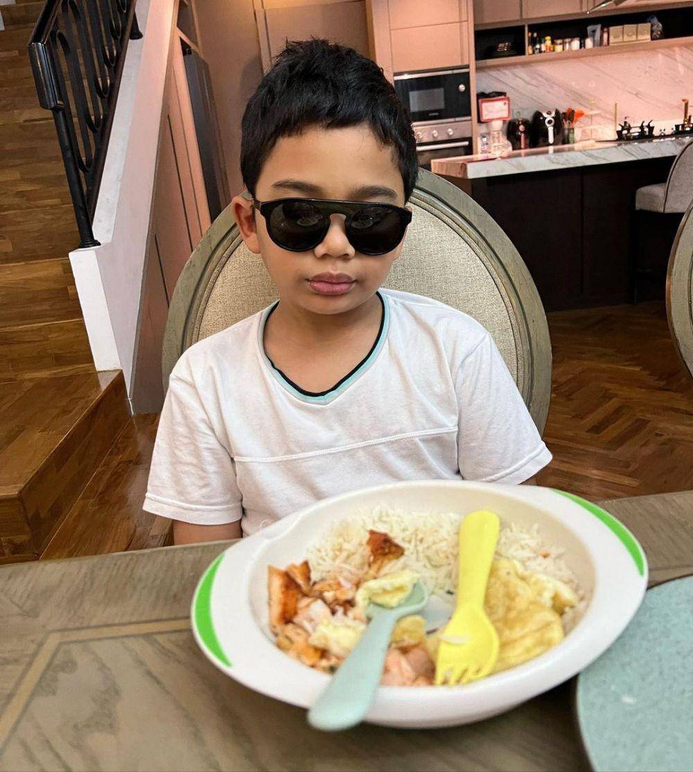 potret Teuku Adam Al Fatih (instagram.com/shireensungkar)