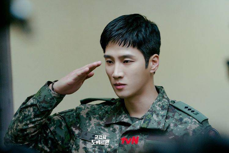 Ahn Bo Hyun dalam drama Military Prosecutor Doberman (Dok. tvN)