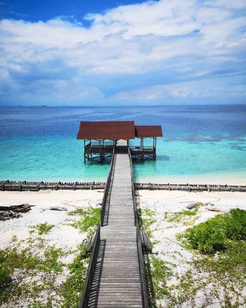 potret Pulau Kodingareng Keke (instagram.com/huijin_jin)