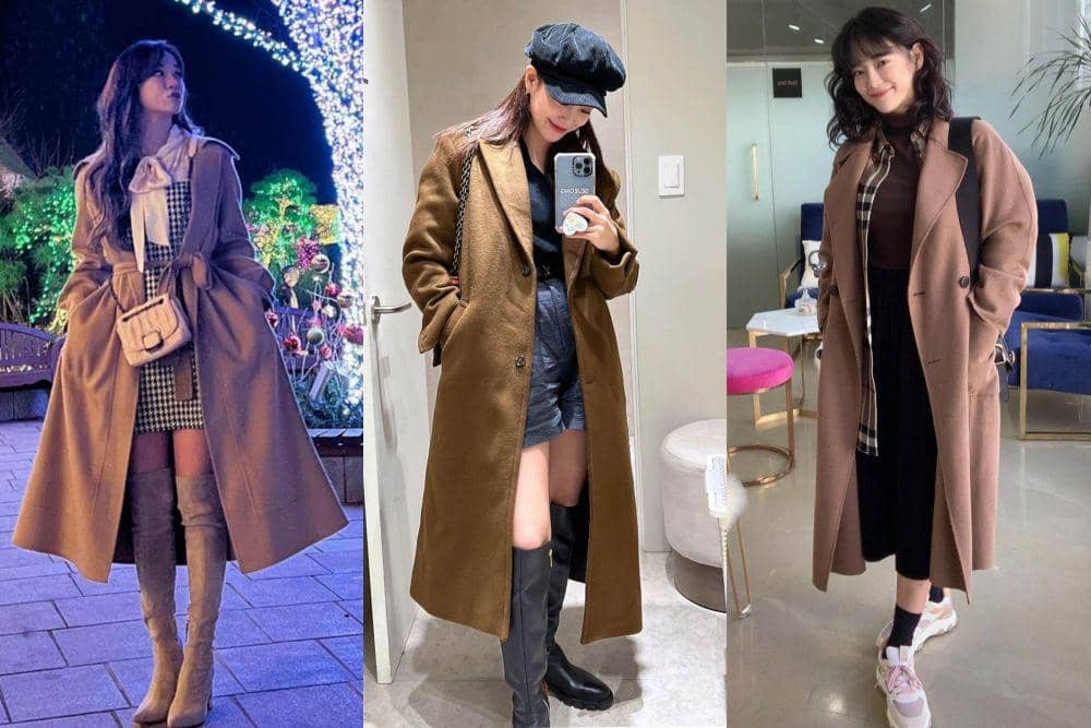9 Inspirasi Padu Padan Outfit Coat ala Kim Se Jeong, Chic Banget!